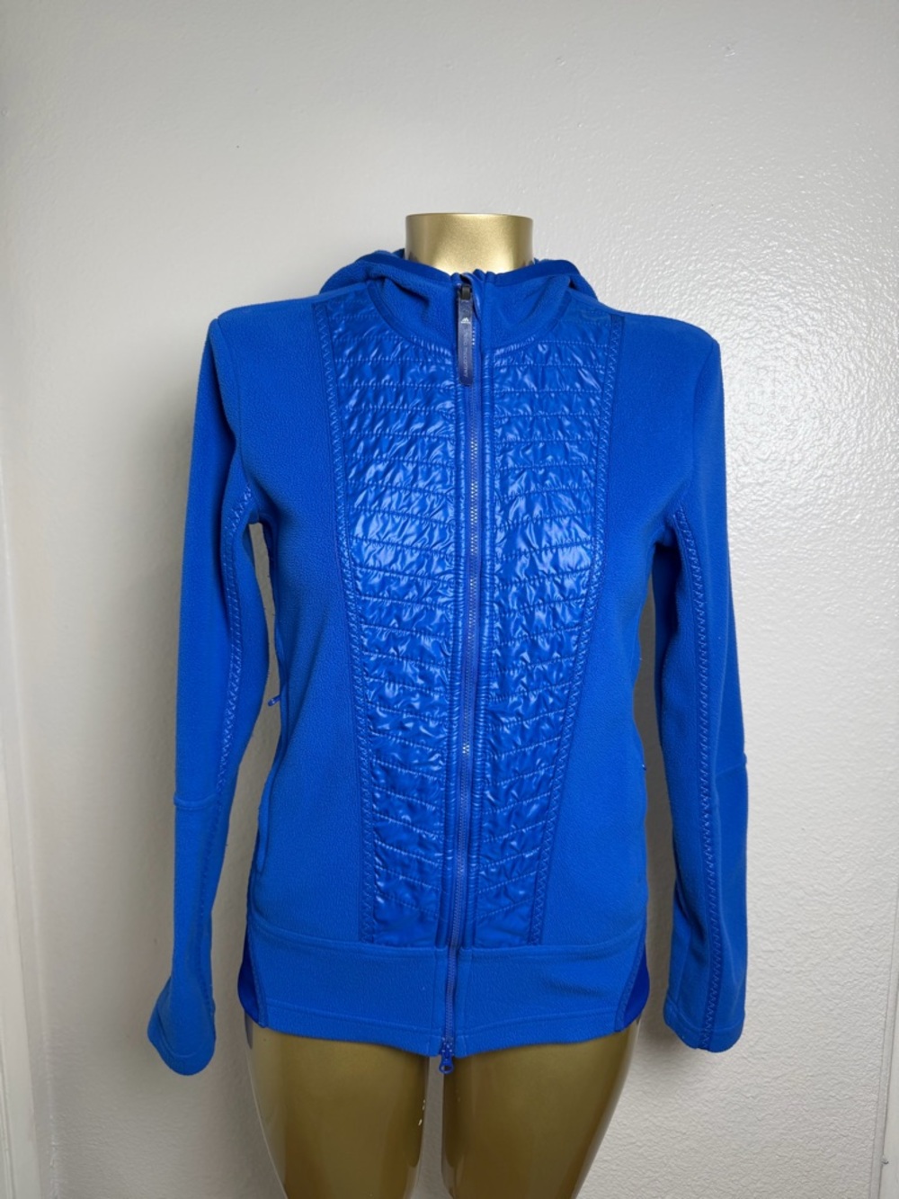 Adidas By Stella McCartney Fleece jacket Royal blue Outerwear XS